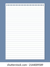 Papel de cuadrícula. Resumen de fondo rayado con líneas horizontales de color. Patrón geométrico para la escuela, fondo de pantalla, texturas, cuaderno. Papel en blanco aislado en fondo transparente.