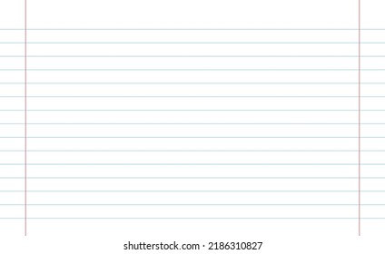 Papel de cuadrícula. Resumen de fondo rayado con líneas horizontales de color. Patrón geométrico para la escuela, fondo de pantalla, texturas, cuaderno. Papel en blanco aislado en fondo transparente.