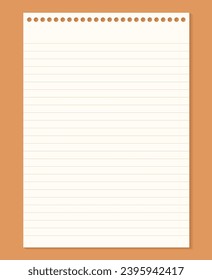 Papel de cuadrícula. Resumen de fondo rayado con líneas horizontales de color. Patrón geométrico para la escuela, fondo de pantalla, texturas, cuaderno. Papel en blanco aislado en fondo transparente.