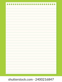 Gitterpapier. Abstrakter, gestreifter Hintergrund mit horizontalen Farblinien. Geometrisches Muster für Schule, Bildschirmhintergrund, Texturen, Notebook. Leinenpapier einzeln auf transparentem Hintergrund.