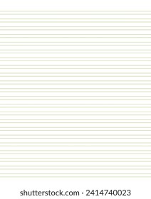 Grid paper. Abstract striped background with color horizontal lines. Geometric pattern for school, wallpaper, textures, notebook. Lined paper blank isolated on transparent background.
