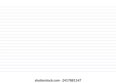 Papel de cuadrícula. Resumen de fondo rayado con líneas horizontales de color. Patrón geométrico para la escuela, fondo de pantalla, texturas, cuaderno. Papel en blanco aislado en fondo transparente.