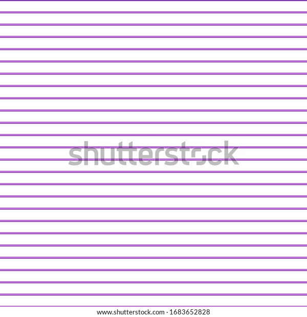 グリッド用紙 紫色の水平線の付いた抽象的なストライプの背景 学校 壁紙 テクスチャー ノート ブックの幾何学的なパターン 透明な背景に裏地と紙空白 のベクター画像素材 ロイヤリティフリー