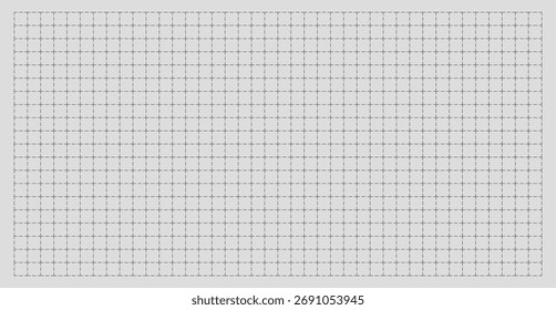 Plano de fundo do papel de grade. Base de especificações técnicas, folhas de notebook, papel para notas escolares. Plano de fundo com grade. Traçado editável	