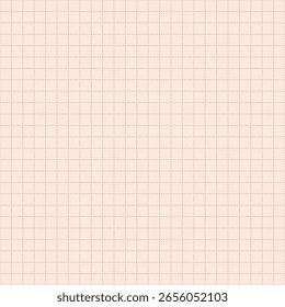 Gitterpapier. Gestrichelte Linie. Abstrakter quadratischer Hintergrund mit Farbdiagramm. Geometrisches Muster für Schule, Tapete, Texturen, Notizbuch. Gekämmtes Leerzeichen auf transparentem Hintergrund.