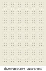 Grid paper. Dotted grid on greye background. Abstract dotted transparent illustration with dots. White geometric pattern for school, copybooks, notebooks, diary, notes, banners, print, books.