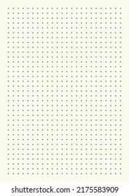 Grid paper. Dotted grid on greye background. Abstract dotted transparent illustration with dots. White geometric pattern for school, copybooks, notebooks, diary, notes, banners, print, books.