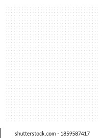 Gitterpapier. gepunktetes Gitter auf weißem Hintergrund. Abstrakte gepunktete transparente Illustration mit Punkten. Weiße geometrische Muster für Schule, Bücher, Notizbücher, Tagebuch, Noten, Banner, Druck, Bücher.