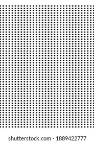 Grid paper. Dotted grid on white background. Abstract dotted transparent illustration with dots. White geometric pattern for school, copybooks, notebooks, diary, notes, banners, print, books.