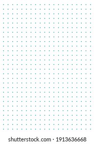Papel de cuadrícula. Cuadrícula con puntos sobre fondo blanco. Resumen de ilustraciones transparentes con puntos. Patrón geométrico blanco para la escuela, cuadernos, diarios, notas, banners, impresos, libros.