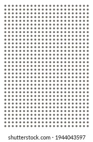 Papel de cuadrícula. Cuadrícula con puntos sobre fondo blanco. Resumen de ilustraciones transparentes con puntos. Patrón geométrico blanco para la escuela, cuadernos, diarios, notas, banners, impresos, libros.