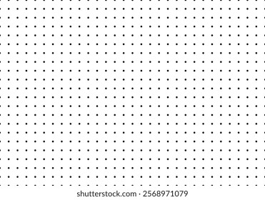 Grid paper. Dotted grid on white background. Abstract dotted transparent illustration with dots. Simple geometric pattern. Seamless dot grid technology background template. Black point texture - Powered by Shutterstock - Get 15% off with code: PIKWIZARD15