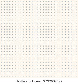 Grid paper. Dotted sheet of abstract background with color graph. Geometric pattern for school, wallpaper, textures, notebook. Blank on white background.