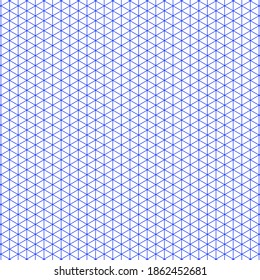 Grid paper. Isometric black grid on white background. Abstract lined transparent illustration. Geometric pattern for school, copybooks, notebooks, diary, notes, banners, print, books.