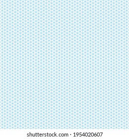 Grid paper. Isometric color grid on white background. Abstract lined transparent illustration. Geometric pattern for school, copybooks, notebooks, diary, notes, banners, print, books.