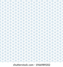 Papel de cuadrícula. Cuadrícula de color isométrica sobre fondo blanco. Ilustración transparente alineada abstracta. Patrón geométrico para la escuela, cuadernos, diarios, notas, pancartas, impresos, libros.
