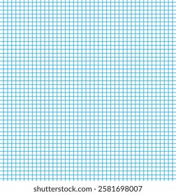 Grid paper long banner. Notebook paper. Grid on white background. Grid paper. Abstract squared background with color graph. Geometric pattern for school, wallpaper, textures, notebook. 