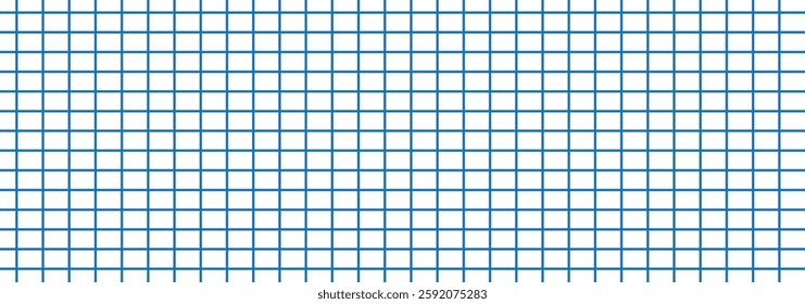 Grid paper Grid mesh Squared. Mathematics pattern. Notebook sheet blank. Typography template for making notebooks production, for school. Education backdrop. Colors Grid texture on white background. 