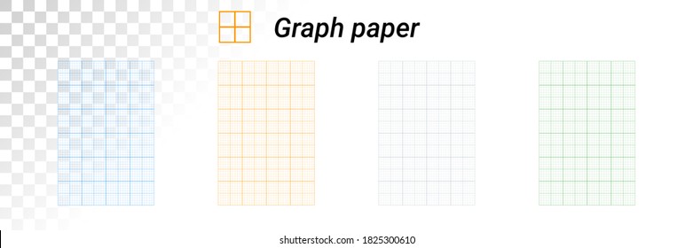 grid paper. seamless pattern. architect background. graph millimeter grid. vector illustration