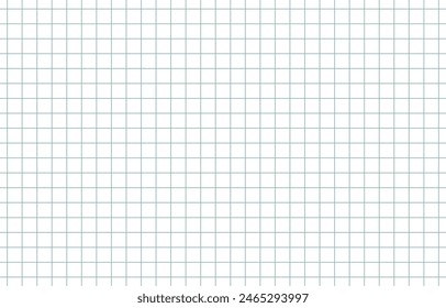 Grid paper wireframe pattern textured background. Used for notes graph documents business and education.Graph, drafting paper regular square lines grid, mesh pattern. 