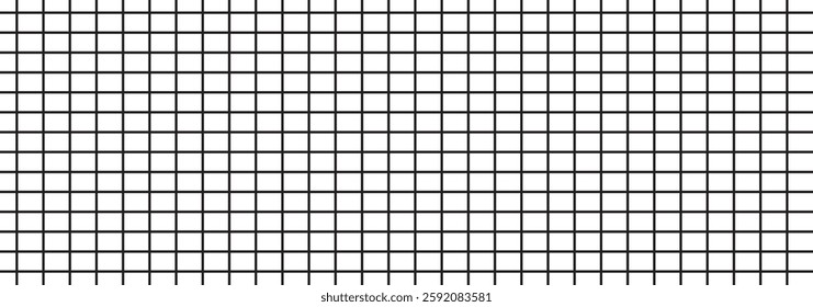 Grid paper wireframe pattern textured background. Typography template for making notebooks production, for school.  Mathematics pattern. Grid mesh or Grid Paper.