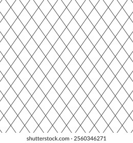 Grid pattern background. simple cross grid paper. criss cross line. background diagonal squares. repeating square mesh grid