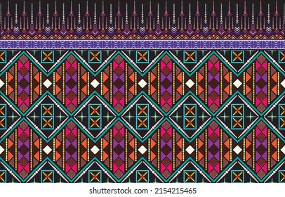 Grid pattern in a modern style. Theme of triangles. Geometrical shapes, lines, and embellishment Abstract modern background Surface that is seamless. Simple wallpaper design. Textile print on digital 