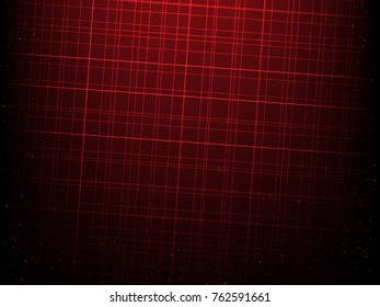 the grid red black vector square stroke abstract background