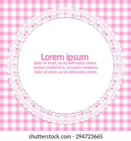 grid round lace