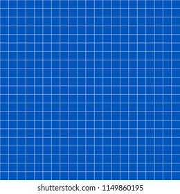 Grid seamless pattern. Blueprint technical grid background. vector illustration. 