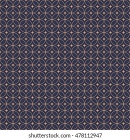 Grid seamless pattern. Geometric cube, Star effect. Fashion graphic design.Vector illustration. Background design.Modern stylish abstract texture. Template for print, textile, wrapping and decoration