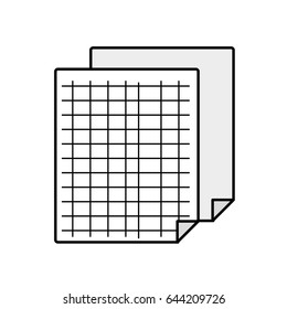grid sheet to study and write activities