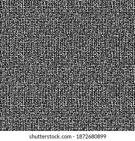 Patrón de cuadrícula detectada. Textura sintética de color medio grunge. Antecedentes desiguales. Ilustración del vector abstracto. Superposición para crear un efecto interesante y profundidad. Aislado en blanco.