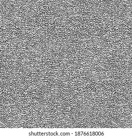 Grid spotted pattern. Abstract grunge halftone lined texture. Distressed uneven grunge background. Abstract vector illustration. Overlay to create interesting effect and depth. Isolated on white.