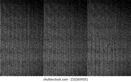 Grid spotted pattern. Abstract grunge halftone lined texture. Distressed uneven grunge background. Abstract vector illustration. Overlay to create interesting effect and depth. Isolated on white. 