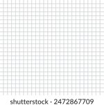 grid square graph line full page on white paper background, paper grid square graph line texture of note book blank, grid line on paper white color, empty squared grid graph paper.