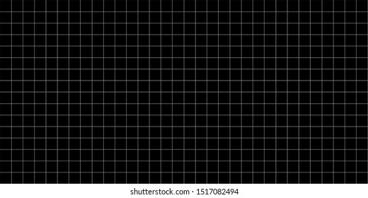 Grid Square Graph Line Full Page On Black Paper Background, Paper Grid Square Graph Line Texture Of Note Book Blank, Grid Line On Paper Black Color, Empty Squared Grid Graph For Architecture Design