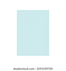Grid square graph line full page on white paper background. abstract grid paper. empty square grid graph