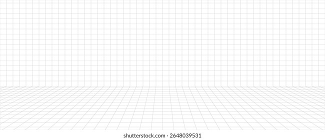 grid square graph line full page on white paper background, paper grid square graph line texture of note book blank, grid line on paper white color, empty squared grid graph paper.