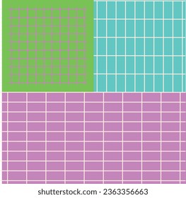 Raster-Quadrat-Muster-Set