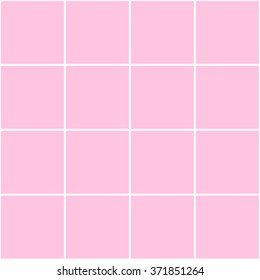 Grid Square Pink Background Vector Illustration