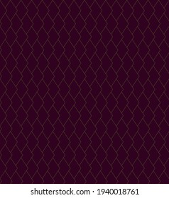 grid structure. vector seamless pattern. simple maroon repetitive background with green lines. fabric swatch. wrapping paper. continuous print. design element for home decor, apparel, textile, cloth