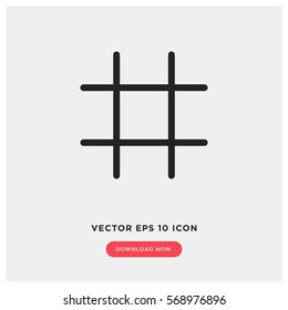 Grid vector icon