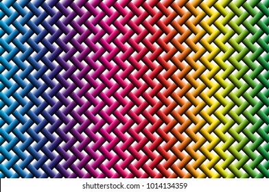 Grid vector pattern - color background,
