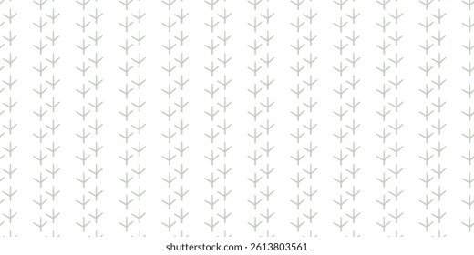 grid vertical seamless pattern with dove footprints. repeat background for textile, fabric, wallpaper and other
