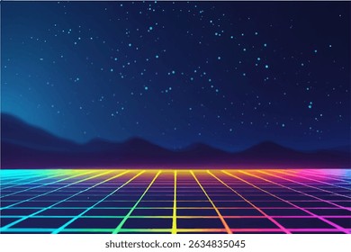 Grid for Virtual Technology Futuristic User Interface HUD