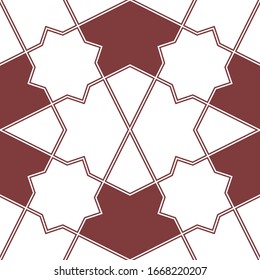  Raster-Tapete. Geometrisches Ornament.Polygone Hintergrund. Drachen, Sterne, Figurenhintergrund. Geometrisches Motiv. Digitales Papier, Stoffdruck, Webdesign, abstrakt.Nahtloses Muster. Vektorillustration