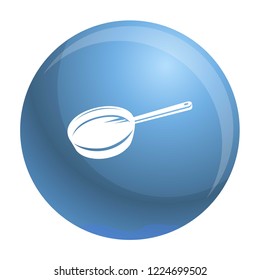 Griddle icon. Simple illustration of griddle vector icon for web design isolated on white background