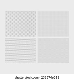 Grids Vector, Popular Design Templates - Squares, Isometric, Honeycomb, Triangles, layout, lines, vector paper, grid collection