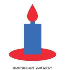 grief of memorial day flat icon set